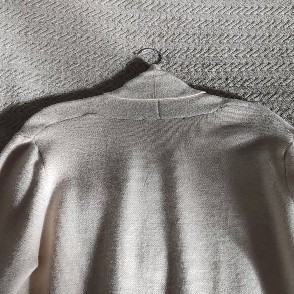 Max Sport Women's Long Cardigan Sweater, Color: Heather Stone, Size: Small - Picture 12 of 16